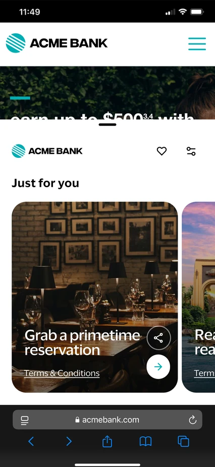Personalized offers